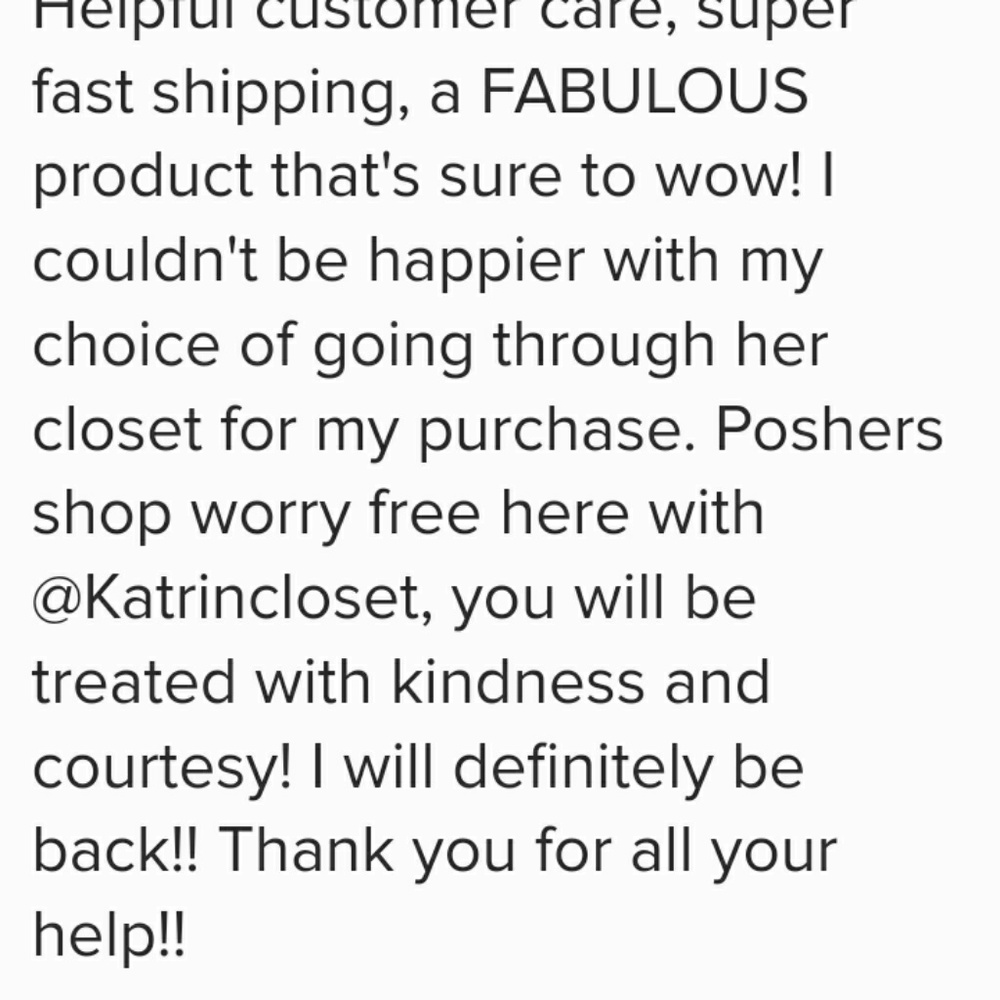 LOVE NOTE 5 *Star Rating customer service - Picture 2 of 3